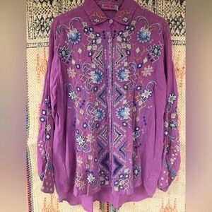 Johnny Was “McKenzie Blouse”. New with tags.